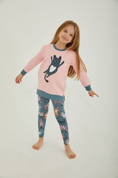 ROLY POLY Rolypoly Spotted Cat Pink Girl's Tights Set