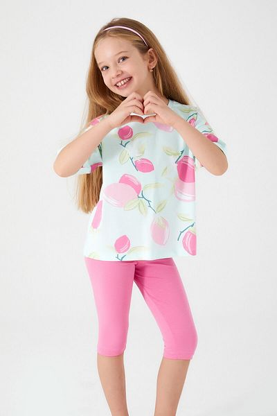 ROLY POLY Set de jambiere pentru fete Rolypoly Lemon Dark Cream