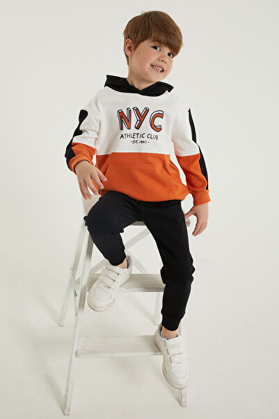 ROLY POLY Rolypoly Athletic Club Cream Boys' Tracksuit Set