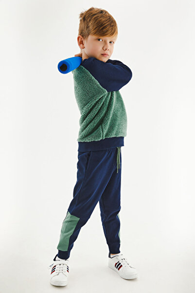ROLY POLY Rolypoly Green Boy's Fleece Tracksuit Set