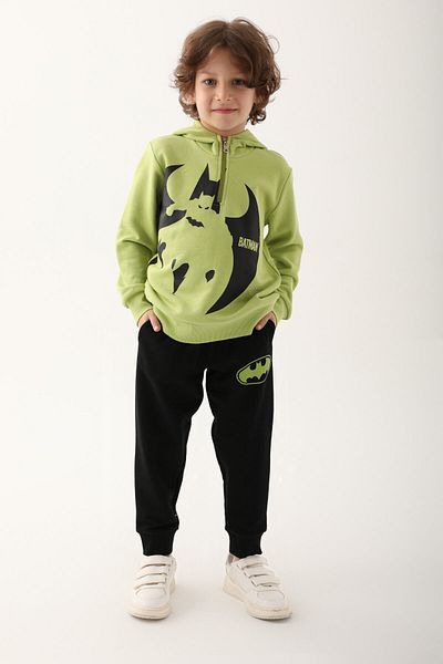 Batman Σετ αθλητικής φόρμας Pistachio Green Boy