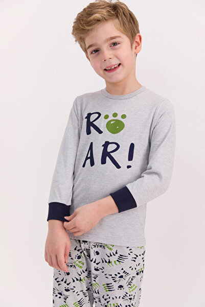 ROLY POLY Boy's Pajama Set - Rolypoly Roar Grimelange