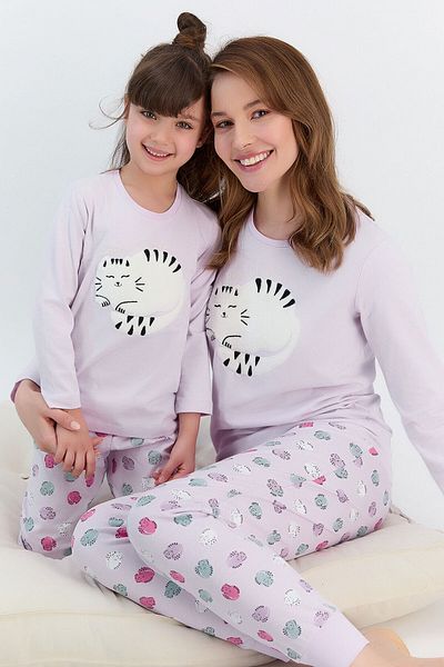 ROLY POLY Rolypoly Light Lilac Girl's Pajama Set - Back To Sleep