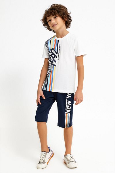 ROLY POLY Rolypoly New York Cream Boy Capri Suit