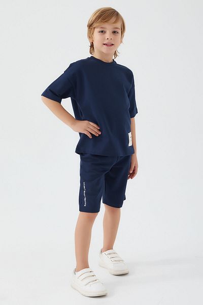 ROLY POLY Rolypoly Exceed Your Limits - Boy Navy Blue Bermuda Suit