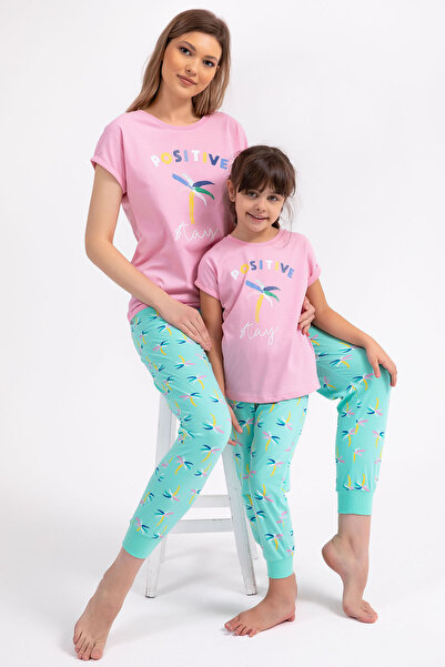 ROLY POLY Rolypoly Positive Stay Pembe Kadın Pijama Takımı