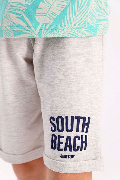 ROLY POLY South Beach Ice Blue Young Ανδρική Βερμούδα Σετ - Rolypoly