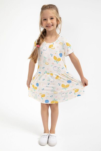 ROLY POLY Κοριτσίστικο φόρεμα Vanilla Fruits Rolypoly