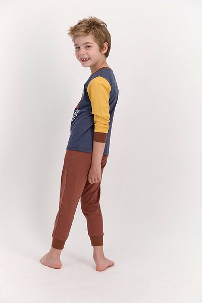 ROLY POLY Boy's Rolypoly Arizona Dark Indigo Pajama Set