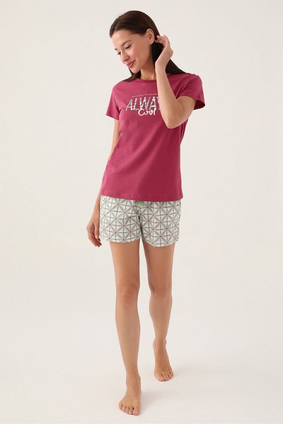 Arnetta Always Purple Women's Shorts Set