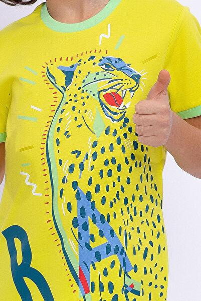 ROLY POLY Rolypoly Rale Lemon Yellow Boy Bermuda Suit