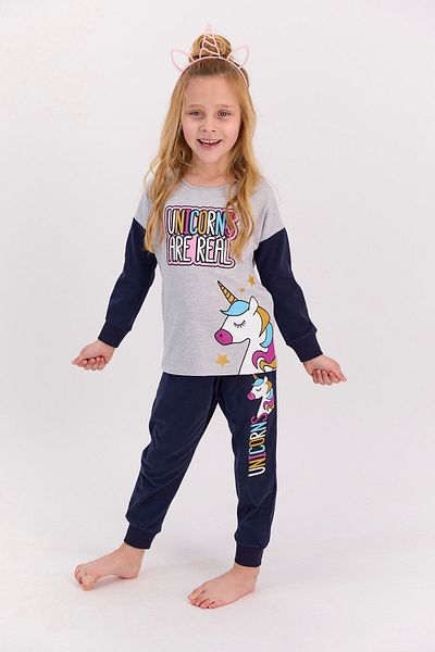 ROLY POLY Rolypoly Unicorns Are Real Grimelange Girls Pajama Set