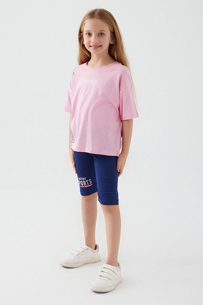 ROLY POLY Rolypoly Girl's Pink Bermuda Set
