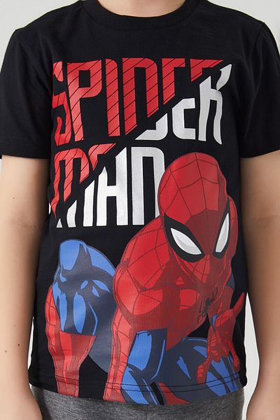 SPIDERMAN The Heroic Man Black Boy Capri Suit