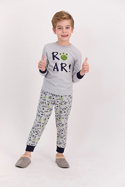 ROLY POLY Boy's Pajama Set - Rolypoly Roar Grimelange