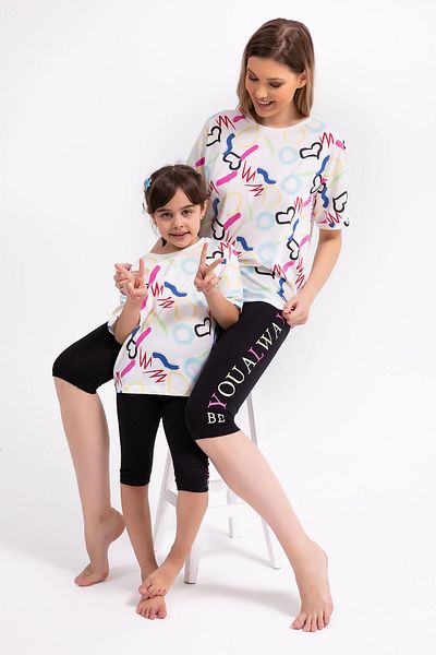 ROLY POLY Rolypoly Be You Always Cream Girl's Tights Set