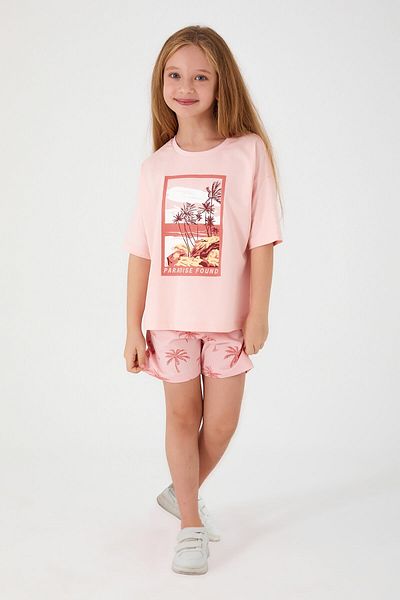 ROLY POLY Rolypoly - Pink Girl's Shorts Set