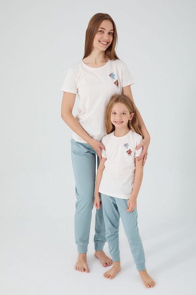 Arnetta Set de costum dublu Vanilla Mother Daughter