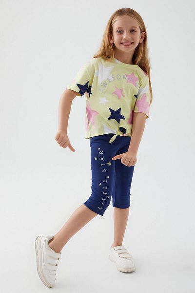 ROLY POLY Rolypoly Girl's Yellow Capri Set