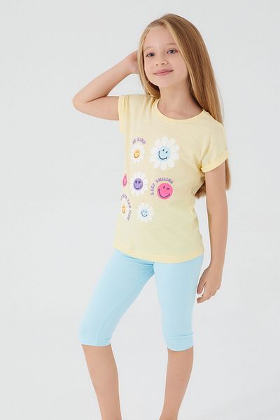ROLY POLY Rolypoly Girl's Yellow Capri Set