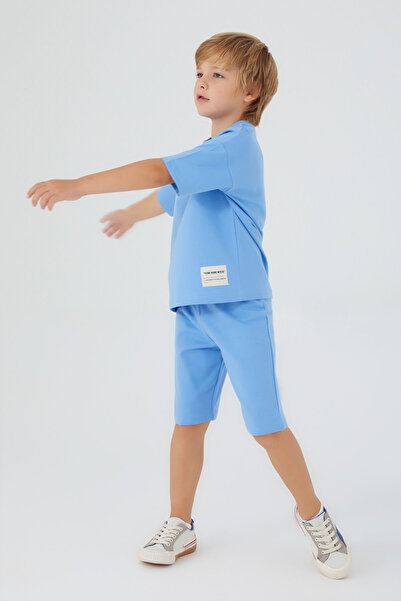 ROLY POLY Rolypoly Exceed Your Limits Blue Boy Bermuda Suit