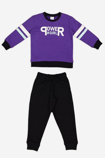 ROLY POLY Set de trening pentru fete Rolypoly Power Girl Purple