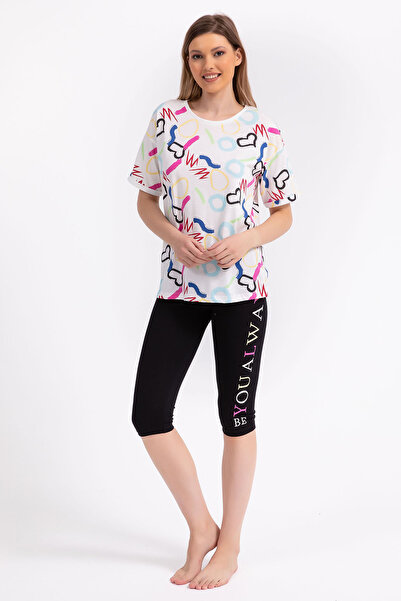 ROLY POLY Rolypoly Be You Always - Women's Cream Capri Tights Set