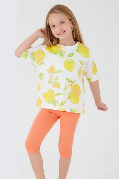 ROLY POLY Rolypoly Girl's Cream Capri Set