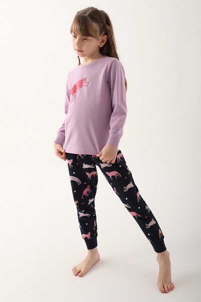Rolypoly Lilac Girl's Double Set
