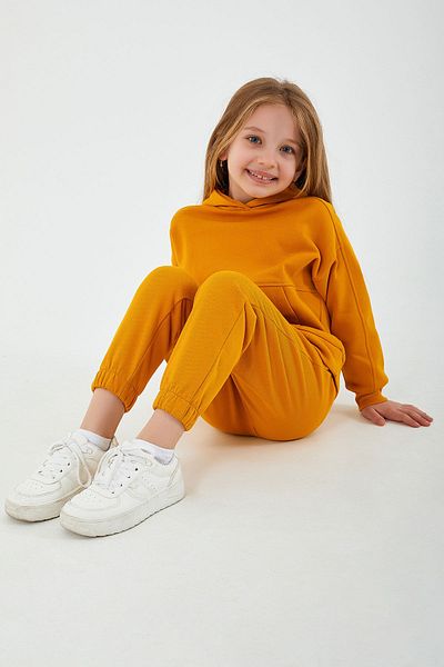 ROLY POLY Σετ φόρμας για κορίτσια Rolypoly Hooded Mustard