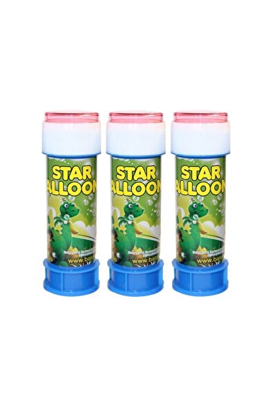 Deniz Yıldızı Sanat Star Bubbles Mini Baloncuk Köpük Oyuncak 3 Adet