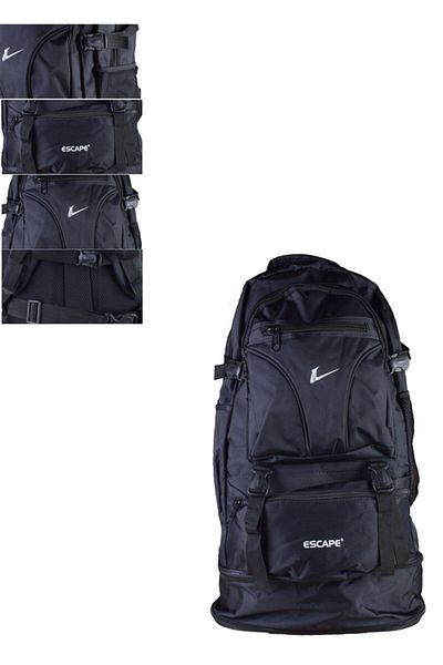 ESCAPE Outdoor Bellows Mountaineer Backpack Black 508