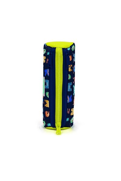 Coral High Kids Highlighter Yellow τσάντα στυλό τριών διαμερισμάτων 22026