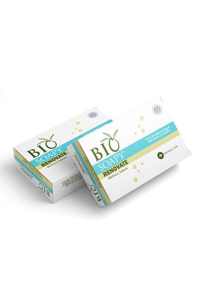 Biosoapy صابون العناية بالإصلاح والتجديد 100 جرام × 2 قطعة
