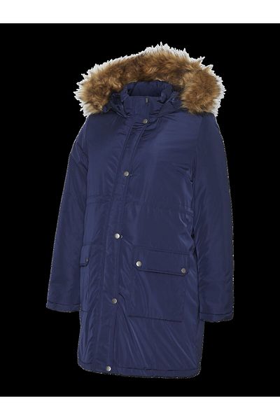 Mama Licious Langer Parka Umstands-jacke