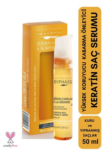 BYPHASSE Keratin Serum High Protective Anti-Frizz 50ml