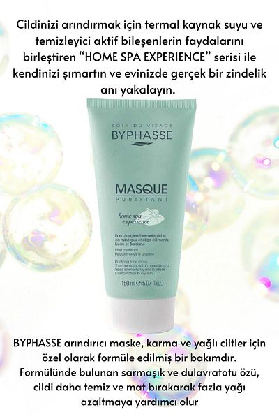 BYPHASSE Cleansing and Purifying Mask Combination and Oily Skin 150ml