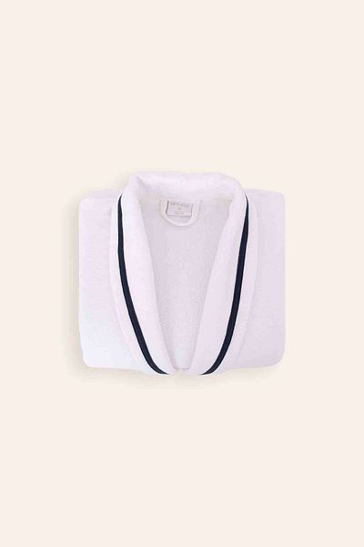 Koza Home Perge White Cotton Bathrobe