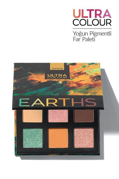 AVON Ultra Color Eyeshadow Palette - Earths