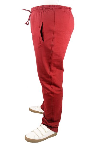 ModeXL Ανδρικό φούτερ μεγάλου μεγέθους Classic 2 IP 11100 Claret Red