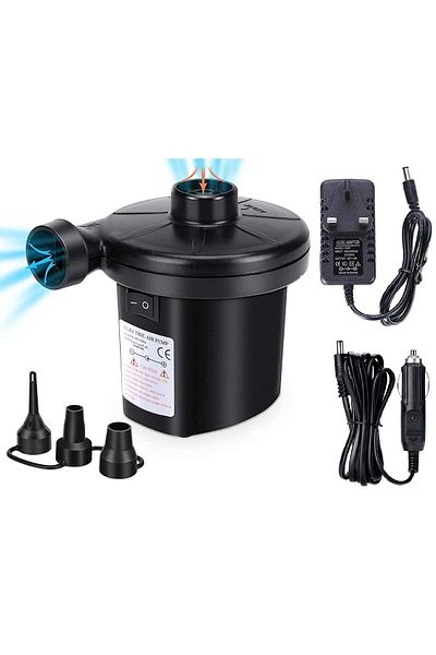 Trend Maison Pool Mattress Inflator Pump - with Car Lighter Socket and Electric