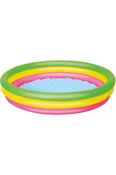 Trend Maison Bestway 3 Boğumlu Şişme Tabanlı Havuz 152cmx30cm 51103+el Pompası