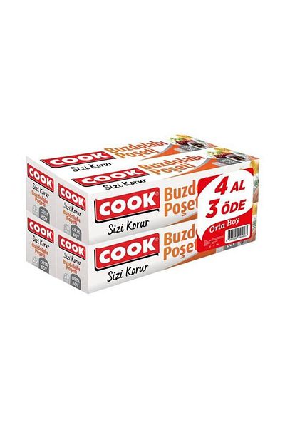 COOK Gift 3+1 Refrigerator Bag 24x38 cm