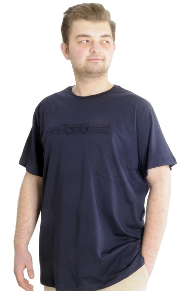 ModeXL Mode Xl Великий розмір Чоловіча футболка Soundness 23114 Синій