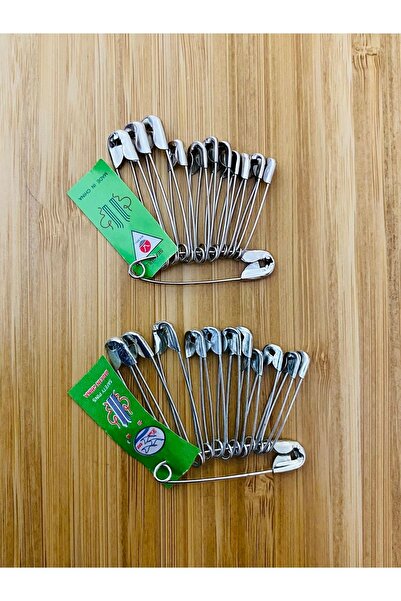 Öztürk إبرة أمان للشوكة - 12 قطعة، 3 أحجام مختلفة، رقم: 0-1-2