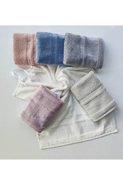 sarra 30X50 Бамбуковий кольоровий набір рушників, 6 штук