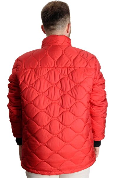 ModeXL Mode Xl Ανδρικό Παλτό Καπιτονέ 23617 Κόκκινο