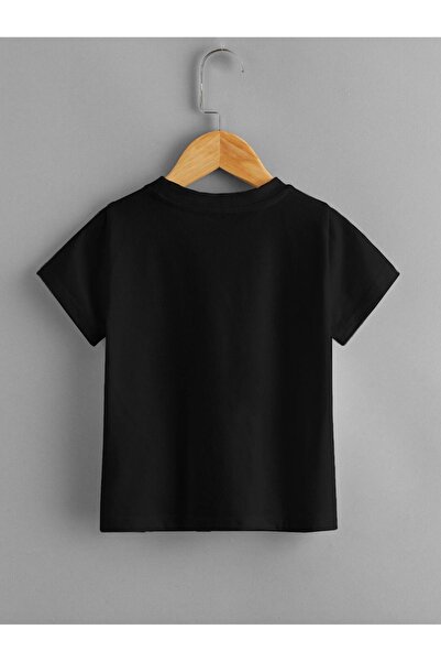 BAGÜ STORE Tricou din bumbac imprimat SUA pentru fete/băieți 3-13 ani