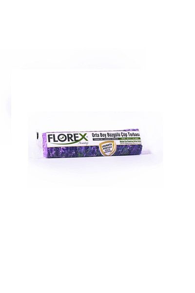 Florex Lavender Scented Drawstring Medium Garbage Bag