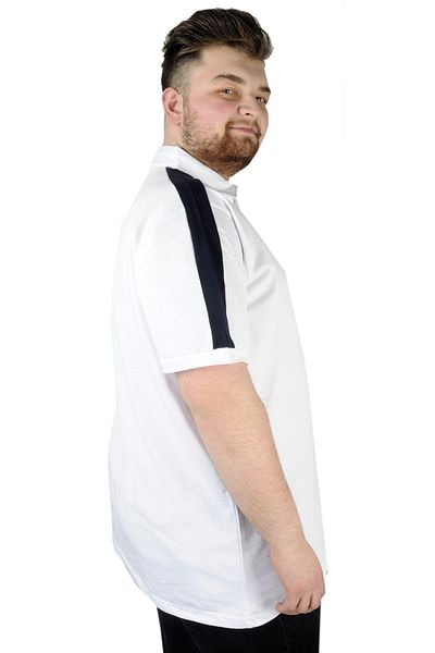 ModeXL Ανδρικό μπλουζάκι Mode Xl Polo Superior Team 22315 Λευκό